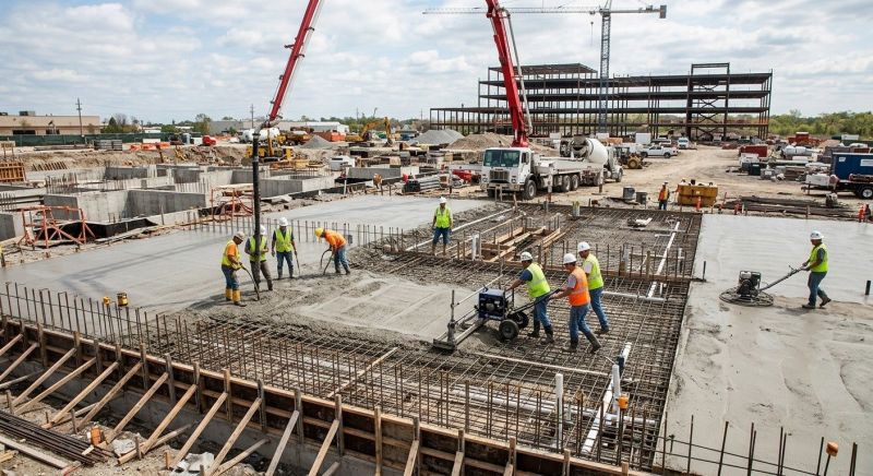 Commercial Slab Construction in Hallandale, FL