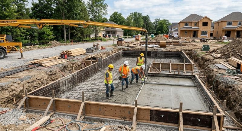 Foundation Pouring in Boca Raton, FL