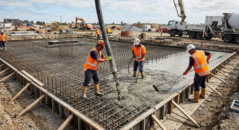 Foundation Pouring in Boca Raton, FL