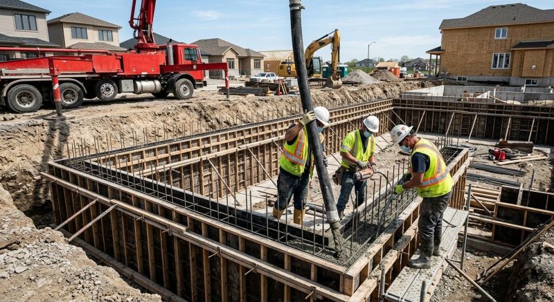 Foundation Wall Pouring in Deerfield Beach, FL