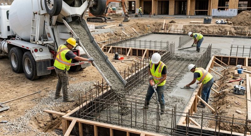 Foundation Wall Pouring in Hollywood, FL